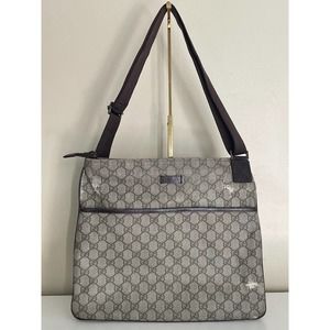 AUTHENTIC Gucci Unisex PVC crossbody/side bag/shoulder bag